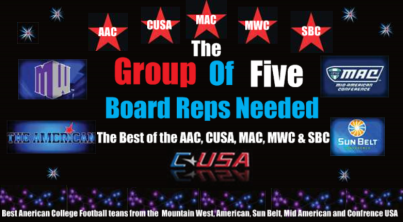 G5 Board Reps needed